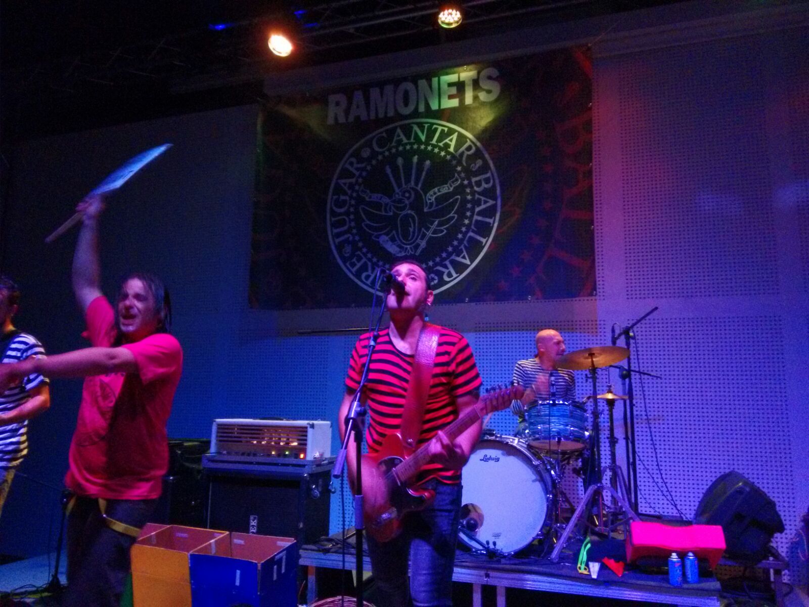 El concert de rock del grup Ramonets cull un gran èxit