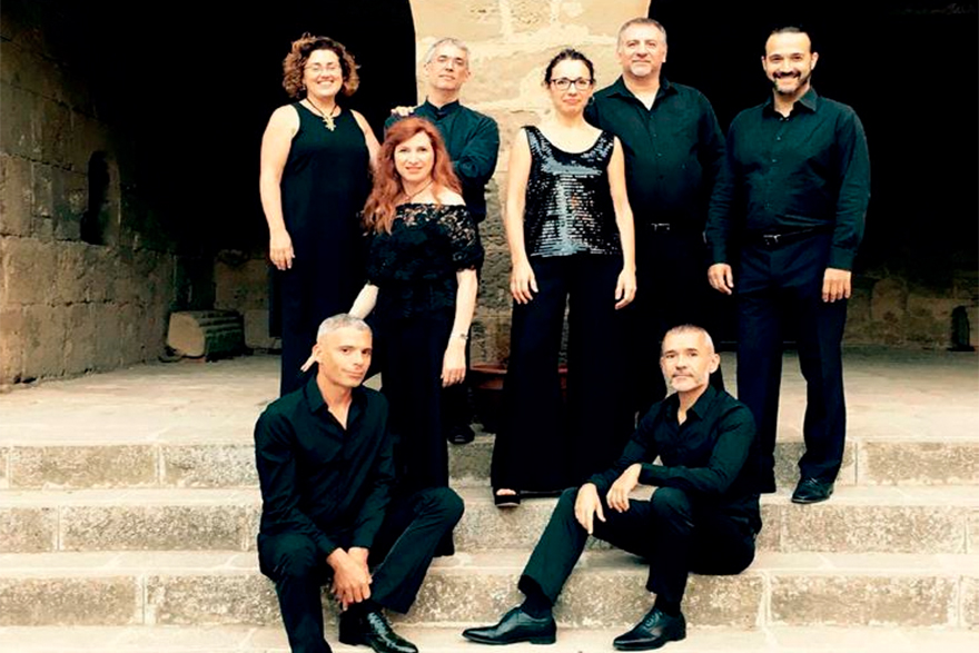 El conjunt de vocals Reservata arriba al Centre Cultural Mario Monreal per interpretar ‘Lamentacions’
