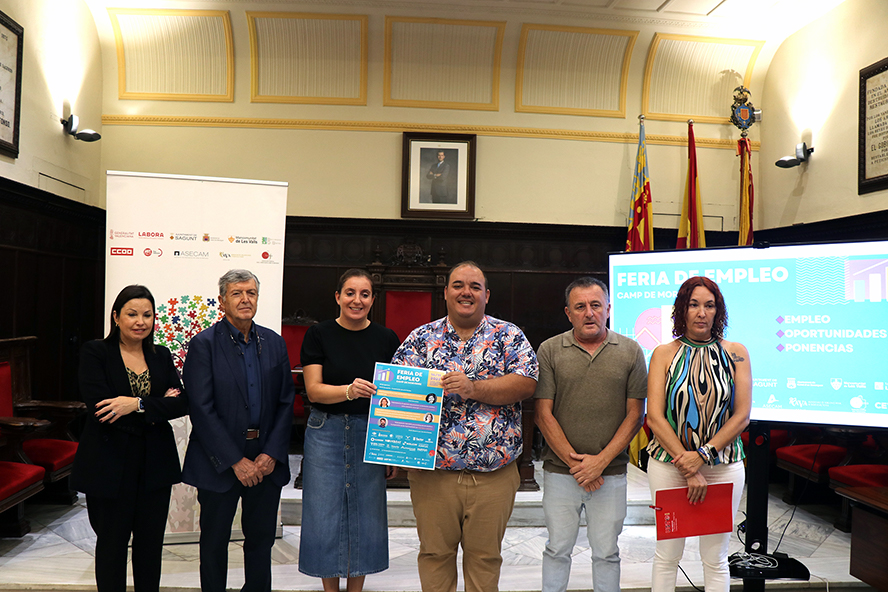 La regidoria de Promoció Econòmica anuncia la I Fira d'Ocupació Comarcal del Camp de Morvedre