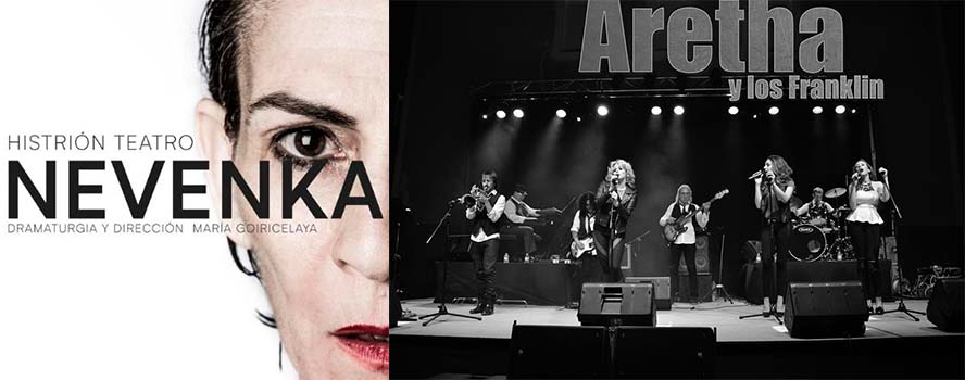 Canvi de data, horari i lloc de l'actuació musical 'Aretha i els Franklin' i de l'obra de teatre 'Nevenka'