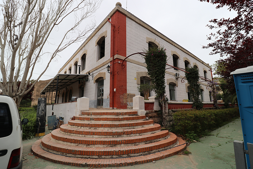 Els treballs de rehabilitació del Casino de l'antiga gerència d'alts forns marxen a bon ritme