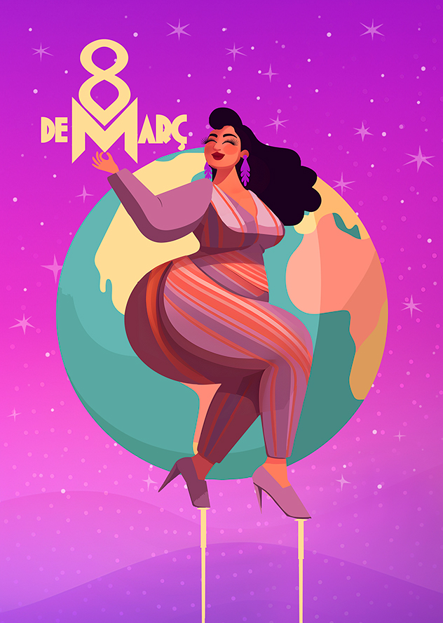 La manifestació del 8 de Març, acte protagonista de la segona setmana de programació amb motiu del Dia Internacional de la Dona