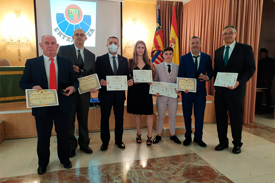 L'Ajuntament de Sagunt rep una menció honorífica en la Gala de l'Esport de la Federació Valenciana de Lluita