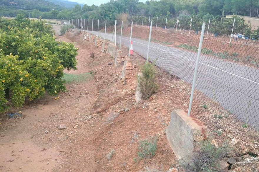 El dimecres, 16 de febrer, comencen les obres de reparació d'un tram del camí Algepsar (Camí Vell de Terol)