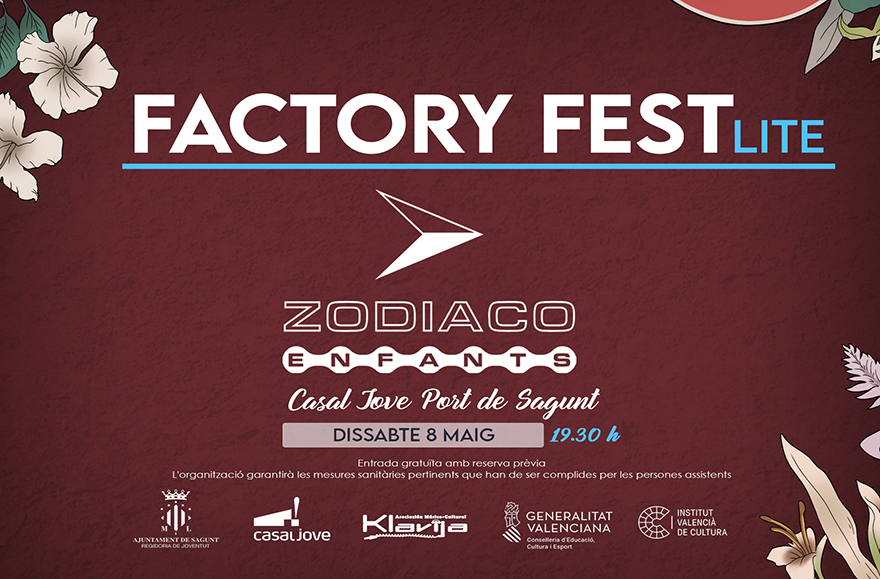 Zodiaco Enfants inicia a ritme de rap la tercera fase del Factory Fest Lite