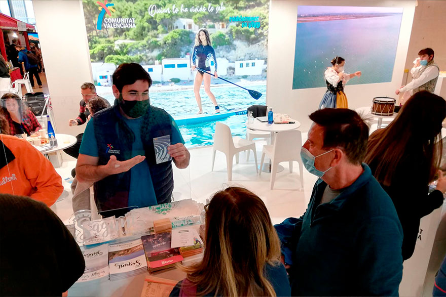 Sagunt assistix al Saló Aragonés del Turisme ARATUR 2021