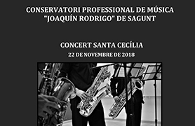El conservatori ‘Joaquín Rodrigo’ organitza audicions per Santa Cecília i una jornada de portes obertes