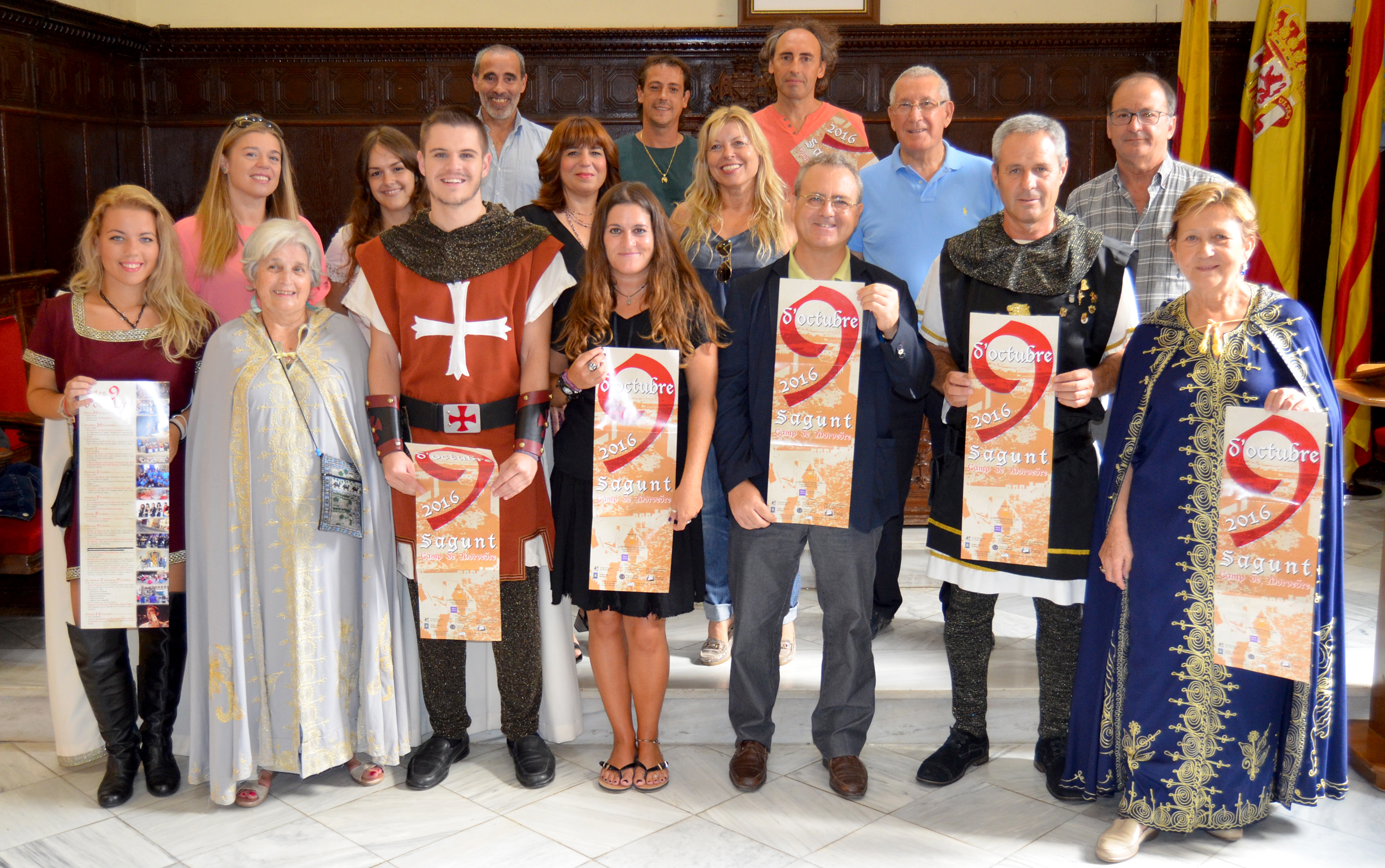 Sagunt celebrarà el 9 d’Octubre amb actes institucionals i una variada programació cultural