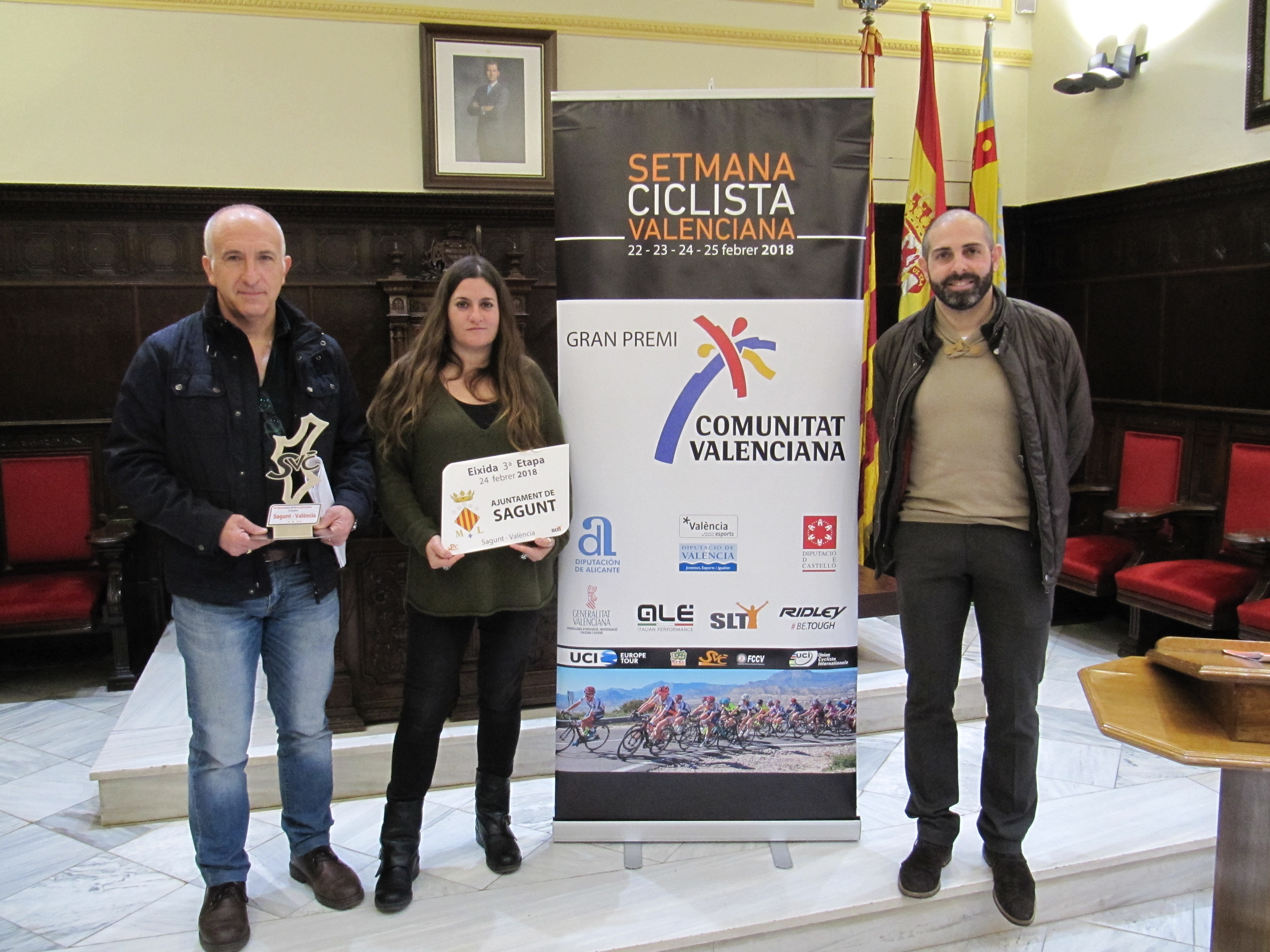 Sagunt acollirà la tercera etapa de la II Setmana Ciclista Valenciana